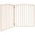 vidaXL Barrière en bois pour chien