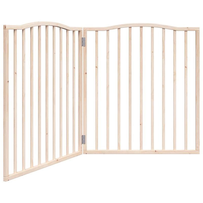 vidaXL Barrière en bois pour chien