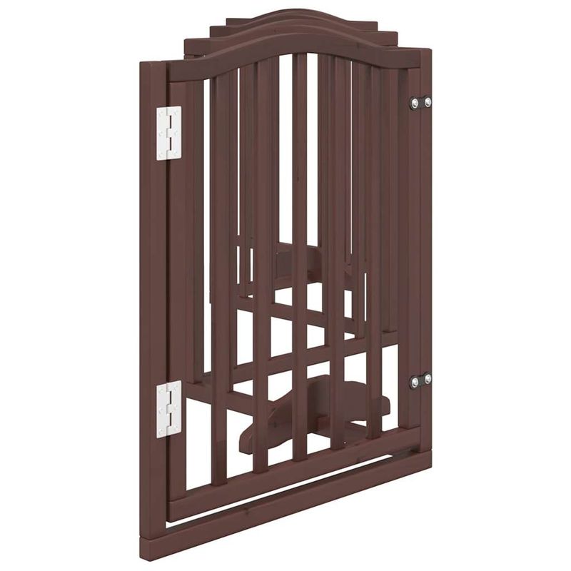 vidaXL Barrière en bois pour chien