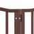vidaXL Barrière en bois pour chien