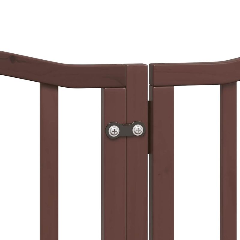 vidaXL Barrière en bois pour chien
