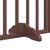 vidaXL Barrière en bois pour chien