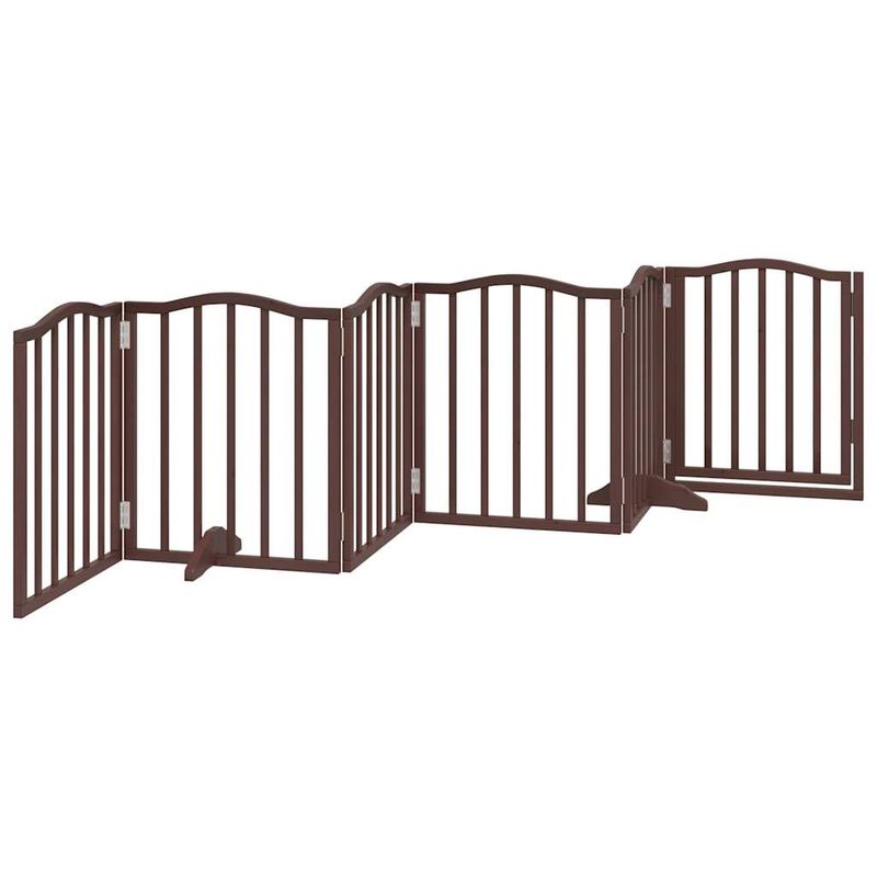 vidaXL Barrière en bois pour chien