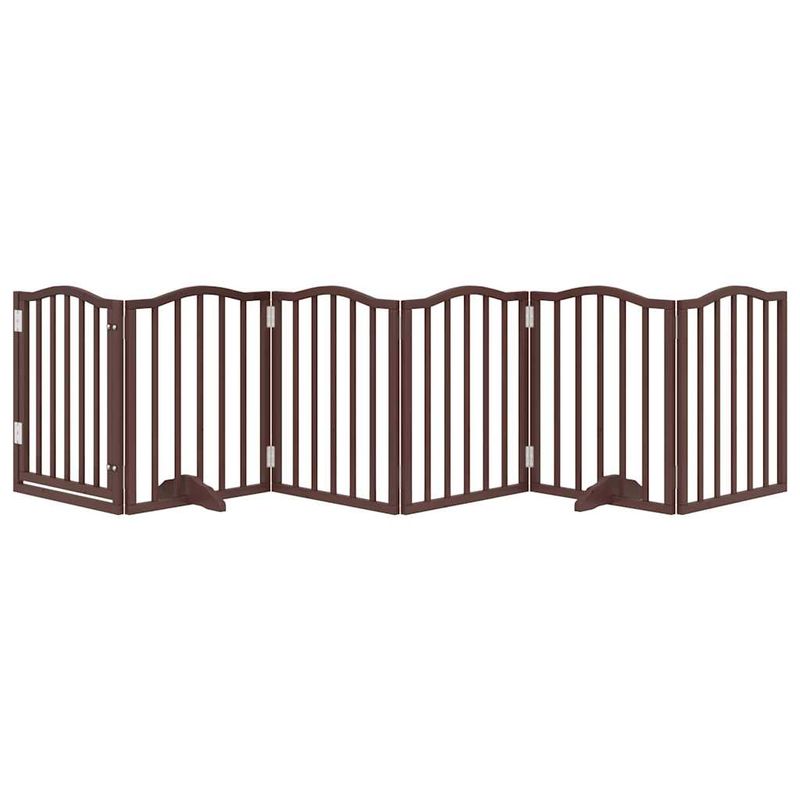 vidaXL Barrière en bois pour chien