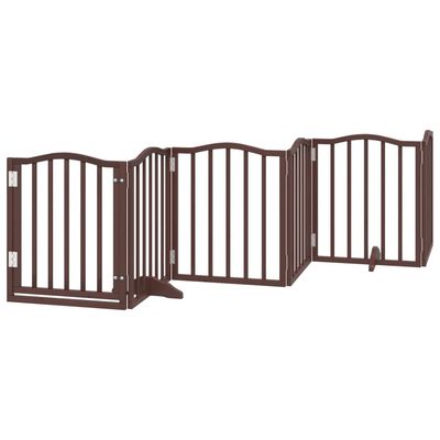 vidaXL Barrière en bois pour chien