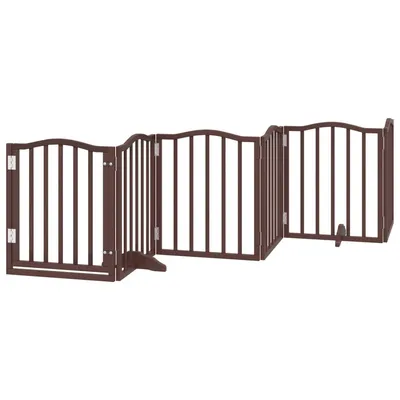 vidaXL Barrière en bois pour chien vidaXL Barrière en bois pour chien