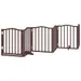 vidaXL Barrière en bois pour chien
