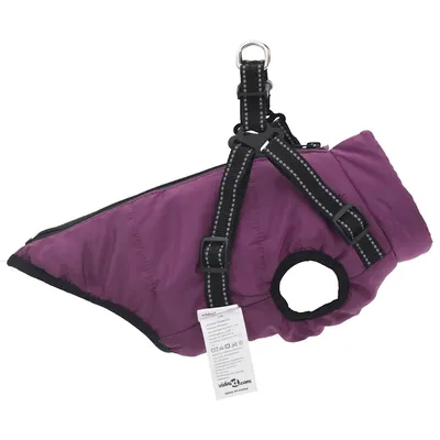 vidaXL Manteau avec harnais intégré pour chien