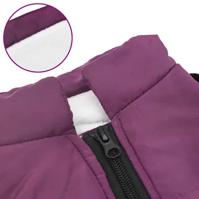 vidaXL Manteau avec harnais intégré pour chien