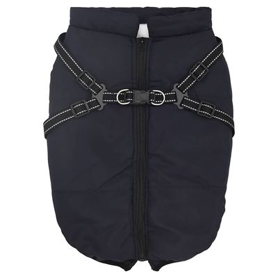 vidaXL Manteau avec harnais intégré pour chien