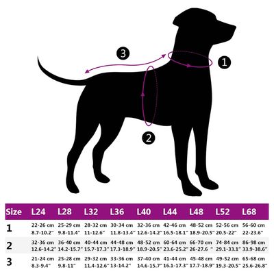 vidaXL Manteau avec harnais intégré pour chien