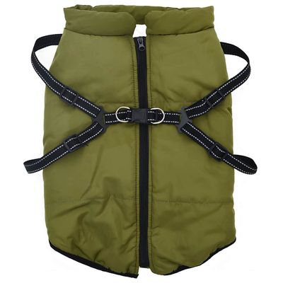 vidaXL Manteau avec harnais intégré pour chien