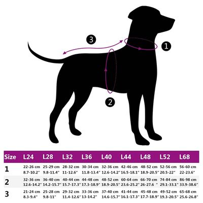 vidaXL Manteau avec harnais intégré pour chien