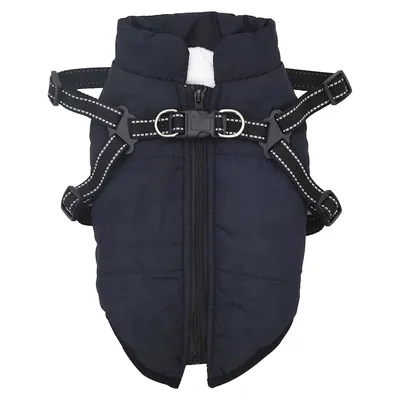 vidaXL Manteau avec harnais intégré pour chien