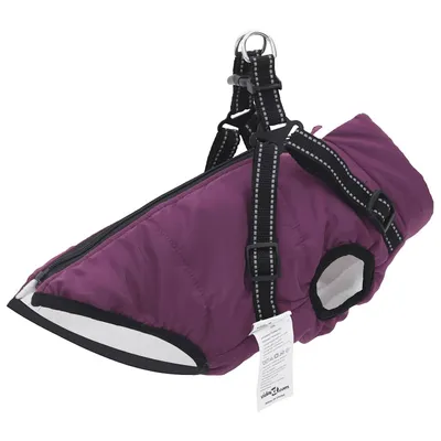 vidaXL Manteau avec harnais intégré pour chien