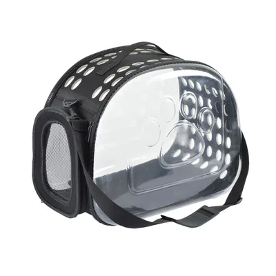 Love Story - Sac de transport transparent pour chien et chat Love Story - Sac de transport transparent pour chien et chat