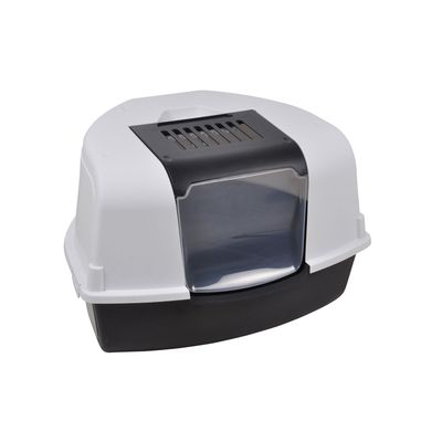 Love Story - Maison de toilette litière d'angle pour chat JASPER