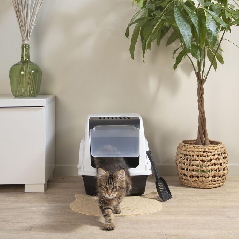 Love Story - Maison de toilette litière pour chat avec pelle SOCKS