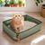 Bac à litière portable pour chat de voyage