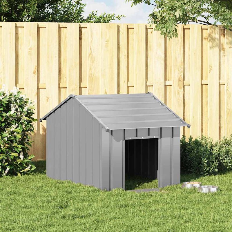 vidaXL niche pour chien Acier