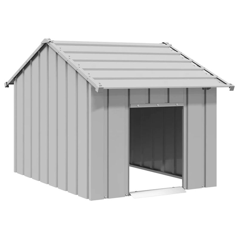 vidaXL niche pour chien Acier