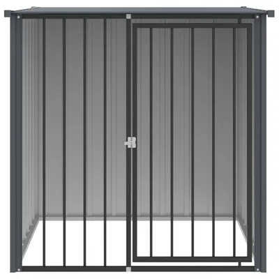 vidaXL niche pour chien Acier