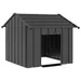 vidaXL niche pour chien Acier