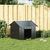 vidaXL niche pour chien Acier