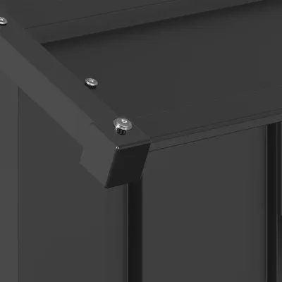 vidaXL niche pour chien Acier