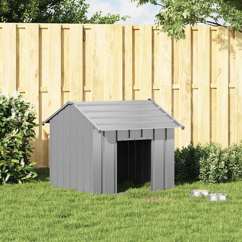 vidaXL niche pour chien Acier