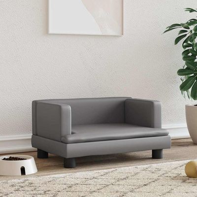 vidaXL lit pour chien Faux cuir