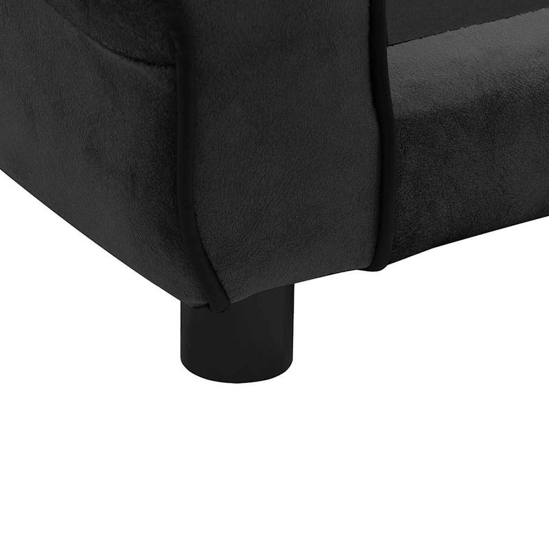 vidaXL canapé pour chien Peluche