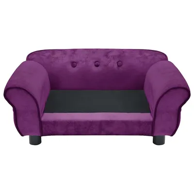 vidaXL canapé pour chien Peluche vidaXL canapé pour chien Peluche