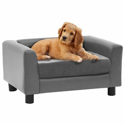 vidaXL canapé pour chien Faux cuir