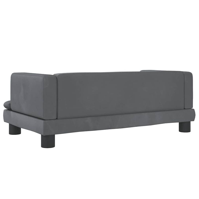 vidaXL lit pour chien Velours
