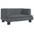 vidaXL lit pour chien Velours