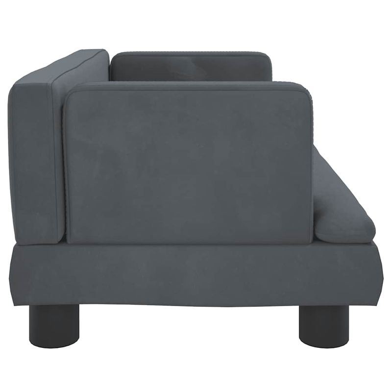 vidaXL lit pour chien Velours
