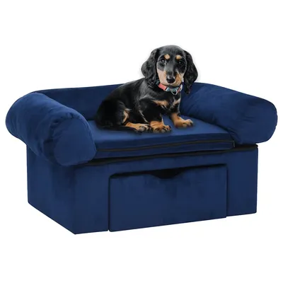 vidaXL canapé pour chien Peluche vidaXL canapé pour chien Peluche