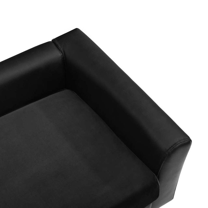 vidaXL canapé pour chien Cuir artificiel