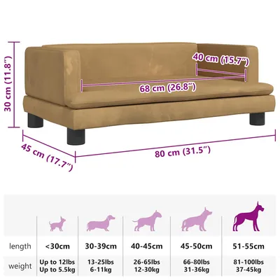 vidaXL lit pour chien Velours vidaXL lit pour chien Velours