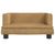 vidaXL lit pour chien Velours