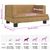 vidaXL lit pour chien Velours