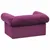 vidaXL canapé pour chien Peluche vidaXL canapé pour chien Peluche