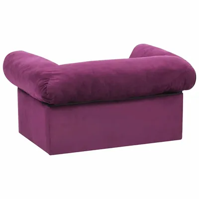 vidaXL canapé pour chien Peluche vidaXL canapé pour chien Peluche