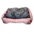 Coussin Lilly rose Rectangle 50 x 40 x 12 cm pour petit chien et chat