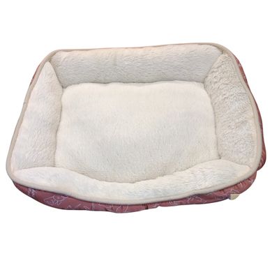 Coussin Lilly rose Rectangle 50 x 40 x 12 cm pour petit chien et chat