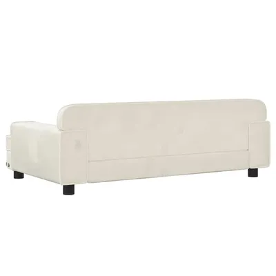 vidaXL lit pour chien Velours