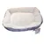 Coussin Lilly gris Rectangle 50 x 40 x 12 cm pour petit chien et chat