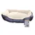 Coussin Lilly gris Rectangle 50 x 40 x 12 cm pour petit chien et chat