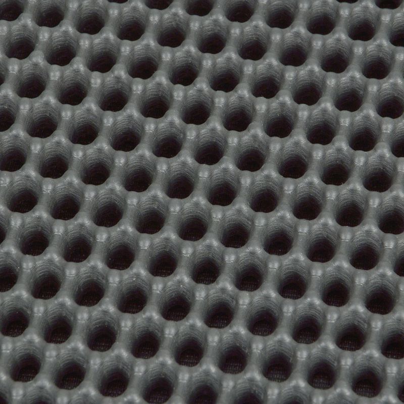 Tapis de litière pour chat avec récupérateur - Noir